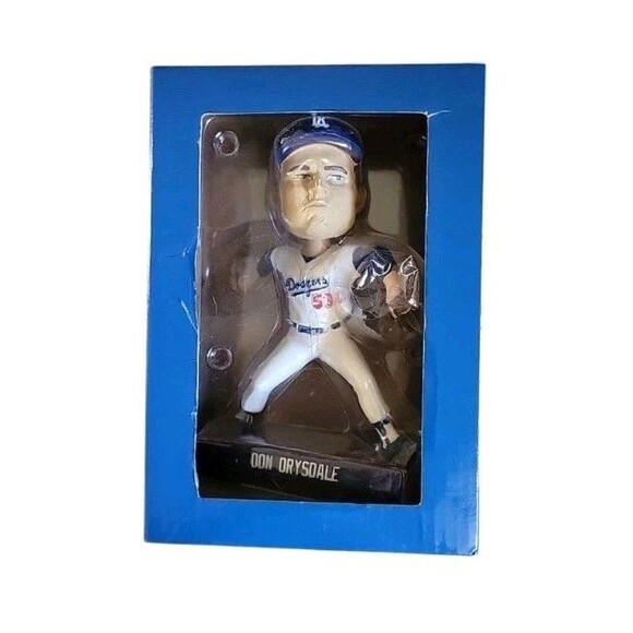 Don Drysdale Los Angeles LA  Dodgers Bobblehead 2019 New Unopened - Picture 2 of 8
